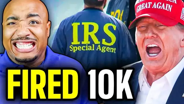 'Video thumbnail for BREAKING: 10,000 IRS Employees FIRED By TRUMP'