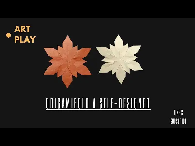 'Video thumbnail for Master The Art Of Origami With Your Own Unique Design!'