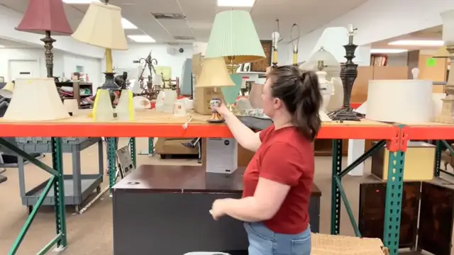 'Video thumbnail for Turn a $3 thrift store lamp into THIS!'