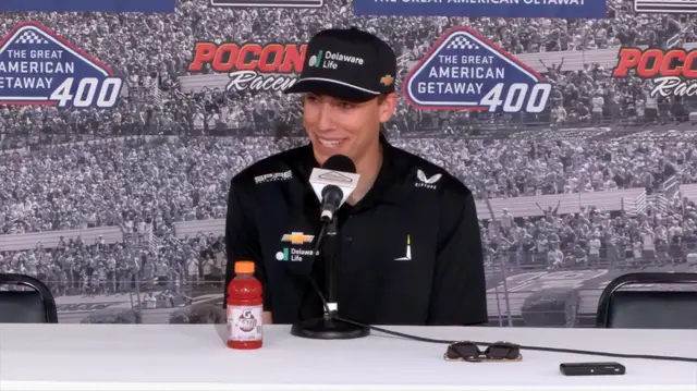 'Video thumbnail for Carson Hocevar Says a "Hallmark Card" Won’t Fix Things With Ricky Stenhouse Jr.'