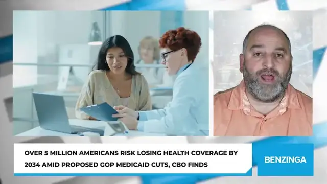 'Video thumbnail for Over 5 Million Americans Risk Losing Health Coverage By 2034 Amid Proposed GOP Medicaid Cuts, CBO Finds'
