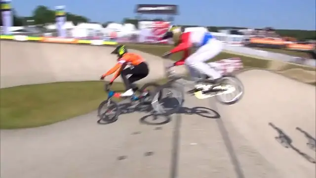 'Video thumbnail for U23 Dutch domination (again) at home in Rd 3 of BMX Racing World Cup'