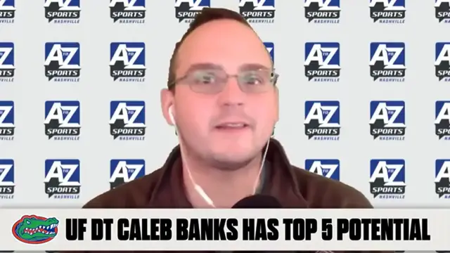 'Video thumbnail for a to z sports film room: caleb banks: the florida gators' 2026 nfl draft prospect you need to know!'