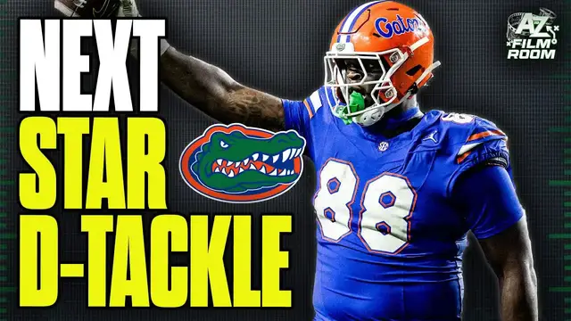 'Video thumbnail for a to z sports film room: caleb banks: the florida gators' 2026 nfl draft prospect you need to know!'