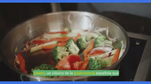 'Video thumbnail for Receta de Pisto Manchego casero'