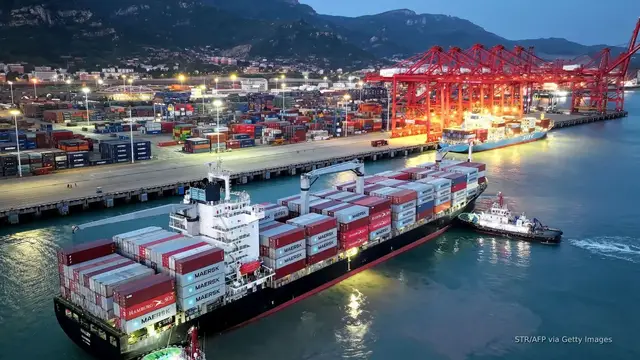 'Video thumbnail for China says 'door is open' for trade talks with US'