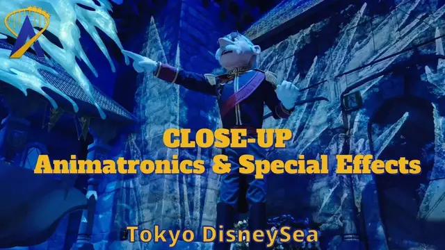 'Video thumbnail for Closer Look at Animatronics and Special Effects on Frozen Ride at Tokyo DisneySea'
