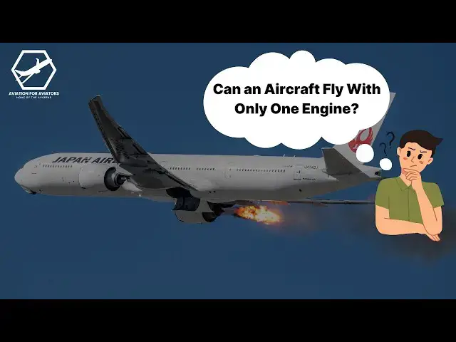 'Video thumbnail for Can a passenger jet fly with only one engine?'