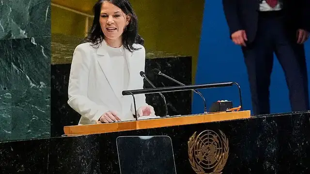'Video thumbnail for Former German Foreign Minister Baerbock to lead UN General Assembly'