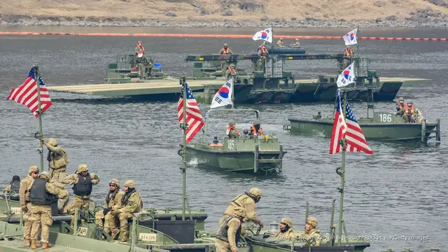 'Video thumbnail for US reportedly considers withdrawing 4,500 troops from South Korea'