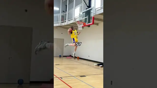 'Video thumbnail for (358) dunk progress: dunking at every height'