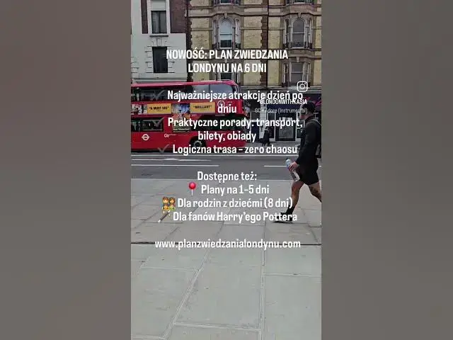 'Video thumbnail for Gotowe plany zwiedzania Londynu na www.planzwiedzanialondynu.com  #londonwithkasia'
