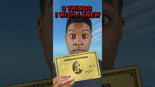 'Video thumbnail for American Express Gold Card: Top 3 Benefits You Should Know'