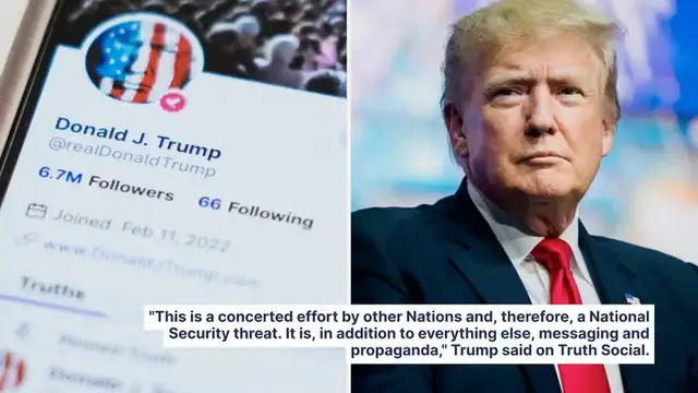 'Video thumbnail for Netflix And Other Streaming Stocks Slide As Trump's Proposed Tariffs On Foreign Films Sparks Concern'