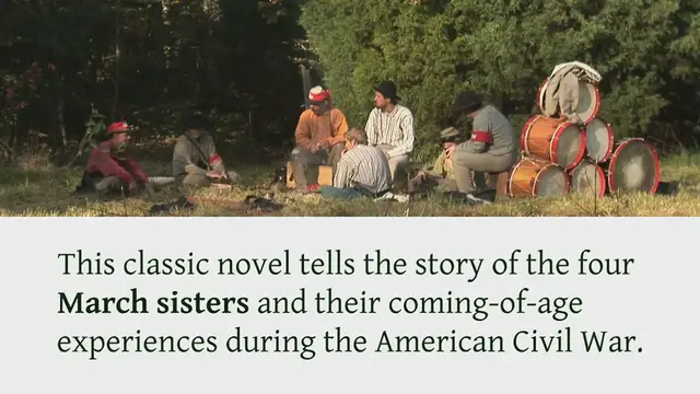 'Video thumbnail for Little Women by Louisa May Alcott'