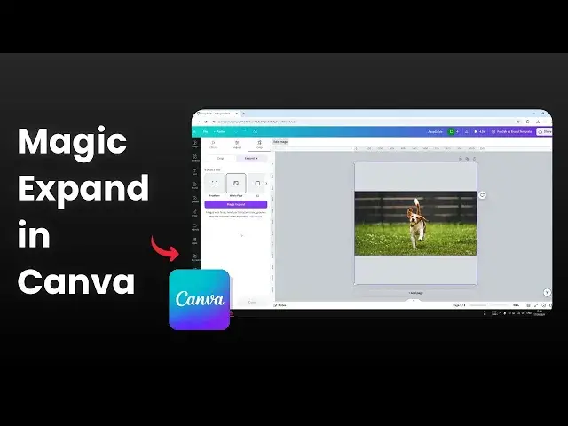 'Video thumbnail for How to Use Magic Expand in Canva'