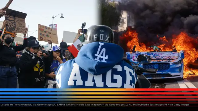 'Video thumbnail for Protests or riots? Media wages war for control of narrative: Bias Breakdown'