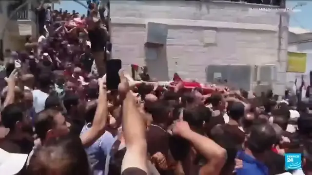 'Video thumbnail for Three Palestinians killed during Israeli settler attack on West Bank village'