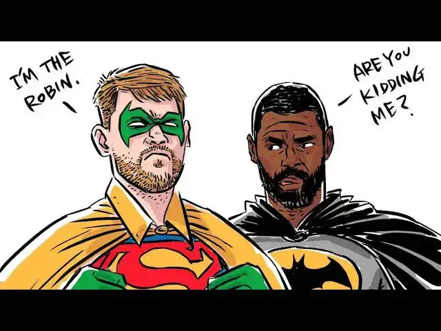 'Video thumbnail for heatcheck: dallas mavericks' luka doncic calls kyrie irving batman and himself robin'