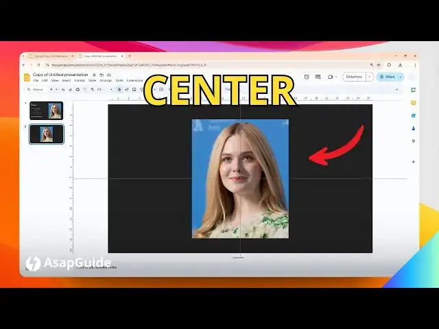 'Video thumbnail for How to Center a Picture in Google Slides'