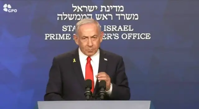 'Video thumbnail for Netanyahu congratulates Trump on ‘bold decision’ to attack Iran'