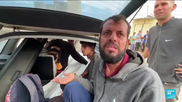 'Video thumbnail for At least 30 Palestinians killed in new shootings near food distribution centers'