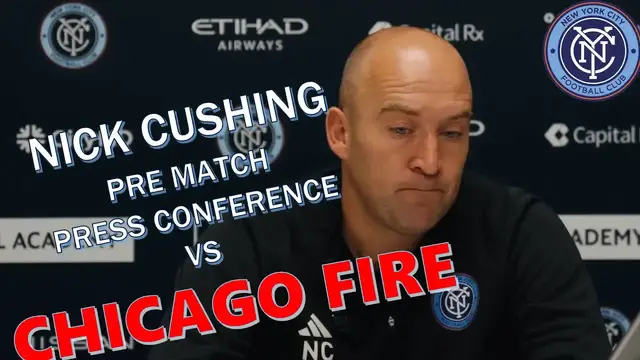'Video thumbnail for stream punk soccer: nycfc coach nick cushing talks chicago fire match, maxi moralez & tayvon gray updates!'