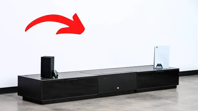 'Video thumbnail for The Huge 120-inch Vanishing TV'