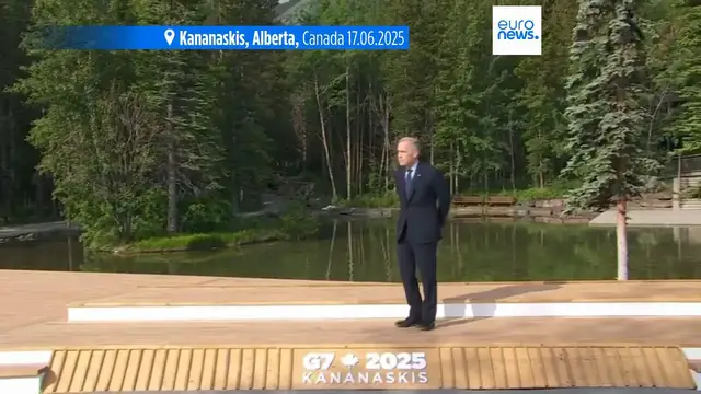 'Video thumbnail for G7 leaders fail to reach major agreements on key global issues after Trump's early departure'