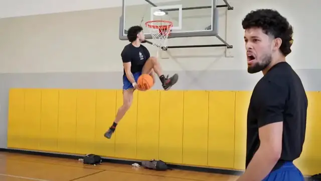 'Video thumbnail for isaiah rivera: best 360 between the legs dunk ever!'