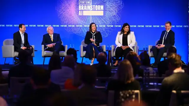 'Video thumbnail for The false dichotomy between AI innovation and regulation is “complete nonsense,” U.K. lawmaker says'