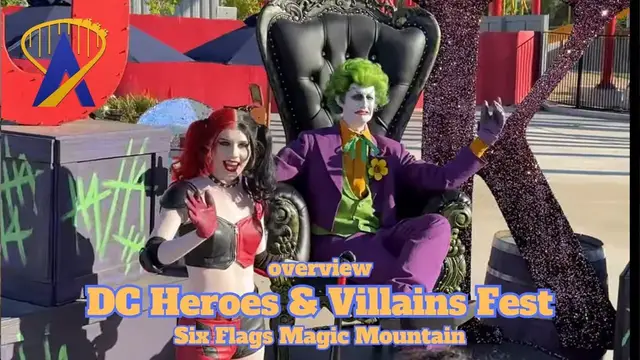 'Video thumbnail for Six Flags DC Heroes & Villains Fest Overview'