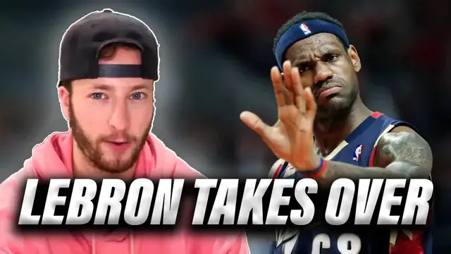 'Video thumbnail for Reacting to the Game LeBron Became a Star'