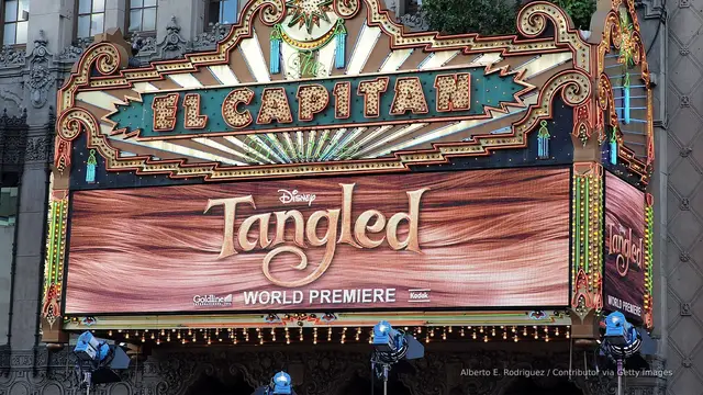 'Video thumbnail for Disney pauses live-action 'Tangled' remake amid 'Snow White' fallout'