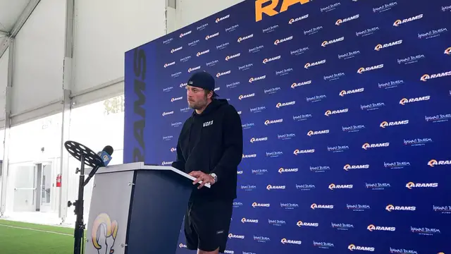 'Video thumbnail for Matthew Stafford on Playing For US Flag Football team'