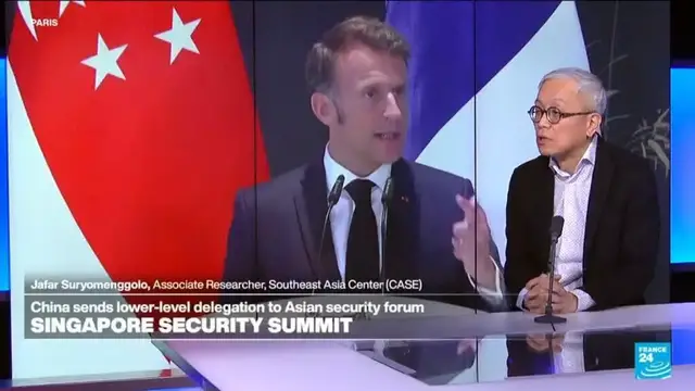 'Video thumbnail for SE Asia region 'important': Macron first European leader in years to tour multiple Asian countries'