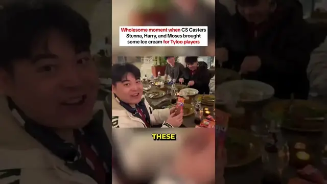 'Video thumbnail for CS:GO Casters Stunna, Harry, & Moses Surprise Tyloo Players with Ice Cream'