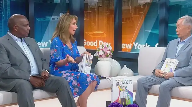 'Video thumbnail for Good Day Today: George Takei talks new book 'It Rhymes with Takei''