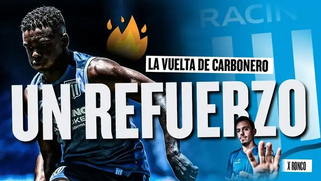 'Video thumbnail for VUELVE Johan Carbonero en Racing | el REFUERZO para la Copa de la Liga'