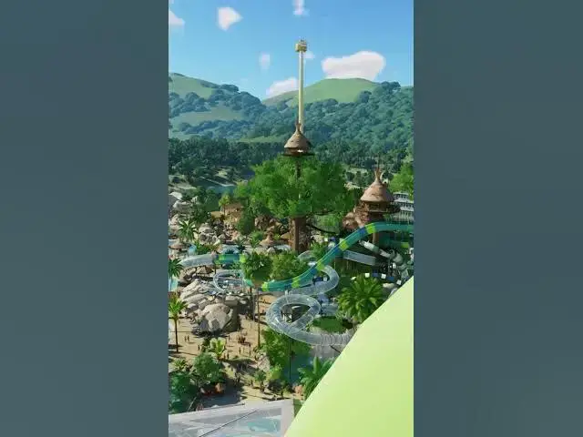 'Video thumbnail for Paradise Planet Natural Tropical Walking In First Person Planet Coaster 2'