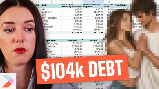 'Video thumbnail for debt free millennials: budget review: helping couples talk about money, debt, and financial planning'