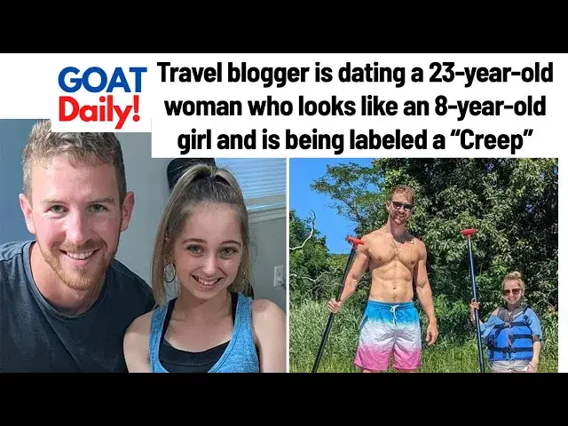 'Video thumbnail for Man Who's Dating 23-year-old Woman Who Looks Like An 8-year-old Girl, Labeled A “Creep”'