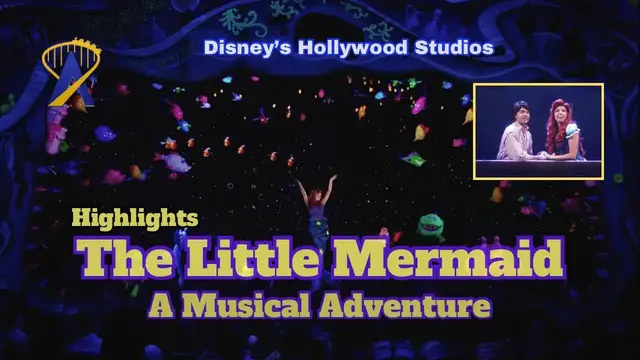 'Video thumbnail for Highlights from “The Little Mermaid - A Musical Adventure” New Show at Disney’s Hollywood Studios'
