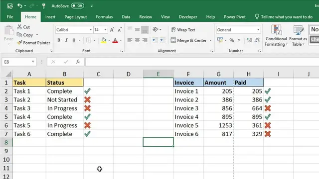 'Video thumbnail for Insert a Tick Symbol in Excel - 5 Examples'