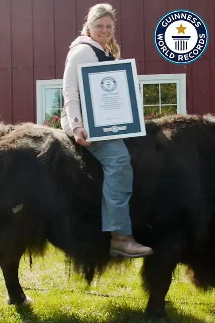 'Video thumbnail for Life on the farm, Melodee Smith and her beloved yaks'
