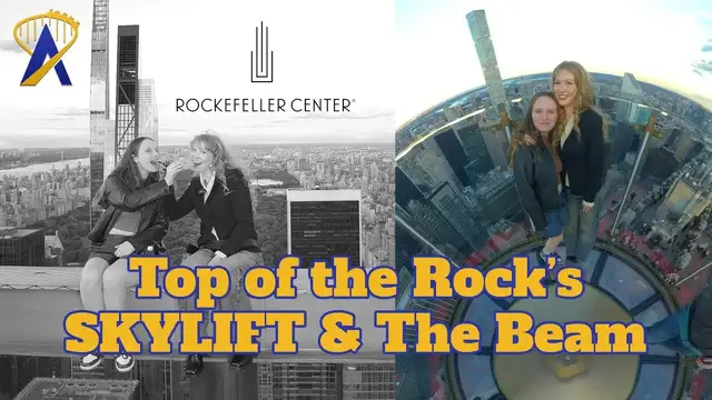 'Video thumbnail for SKYLIFT Experience at the Top of the Rock - New York City'
