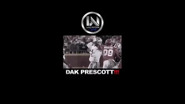 'Video thumbnail for Dak Prescott: NFL Quarterback with a Relentless Drive'