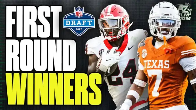 'Video thumbnail for a to z sports film room: 2025 nfl draft steals: chiefs, ravens & more!'