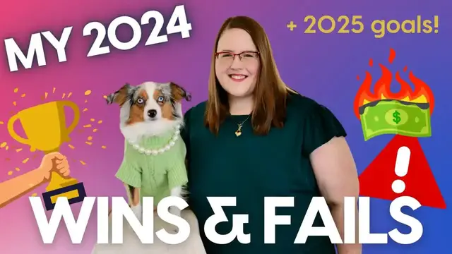 'Video thumbnail for budget girl: 2024 money wins & failures + 2025 financial goals'