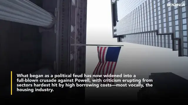 'Video thumbnail for Anti-Powell Crusade Rages On As Housing Sector Demands Fed Chair Resignation'